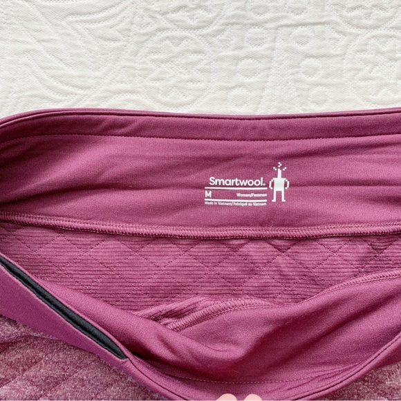 Smartwool Diamond Peak Quilted Skirt, Purple - Picture 3 of 3